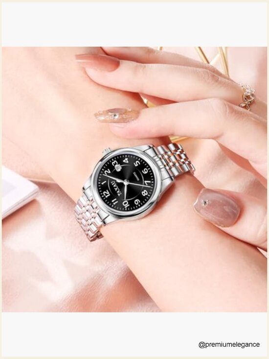 Fashion Dress Waterproof Silver Watch Casual Easy Read Quartz Stainless Steel main image 6